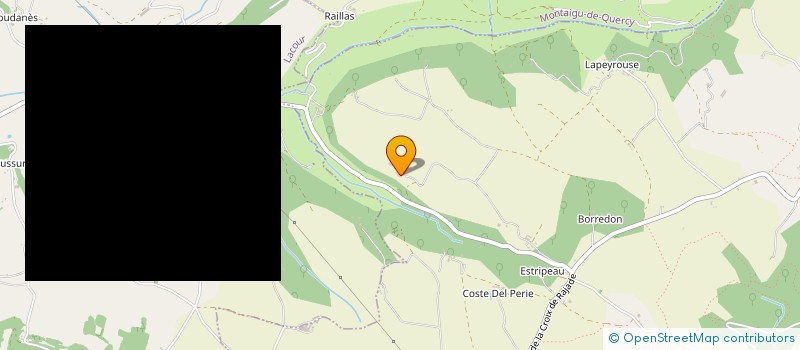 localisation de l'entreprise GAEC DE MONDOU  TOUFFAILLES