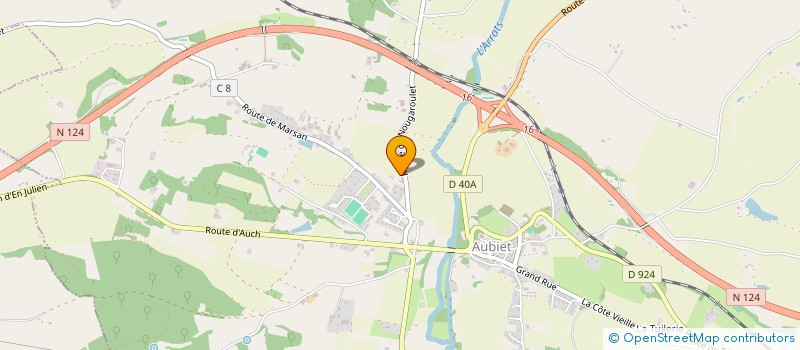 localisation de l'entreprise GAEC DE MONS  CRASTES