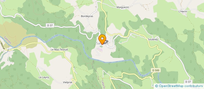 localisation de l'entreprise GAEC DE MONT JOY à SAINT-MARTIN-DE-FUGERES