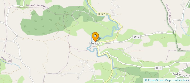localisation de l'entreprise GAEC DE MONTAIGON à CERIZOLS