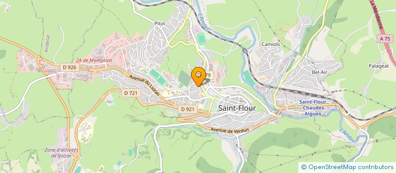 localisation de l'entreprise GAEC DE MONTAIGUT à VILLEDIEU