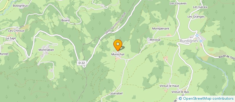 localisation de l'entreprise GAEC DE MONTCHAL à BURDIGNES