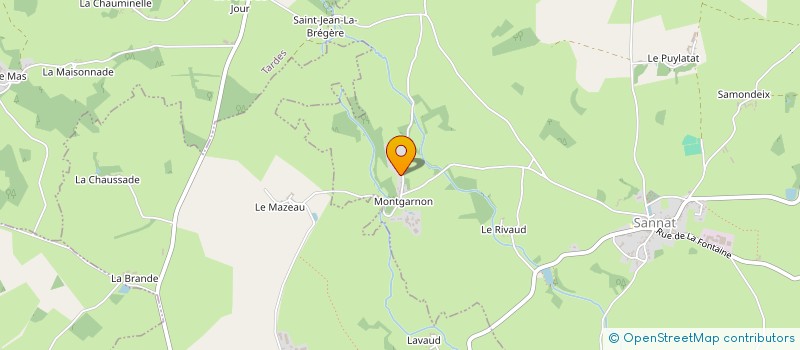 localisation de l'entreprise GAEC DE MONTGARNON à SANNAT
