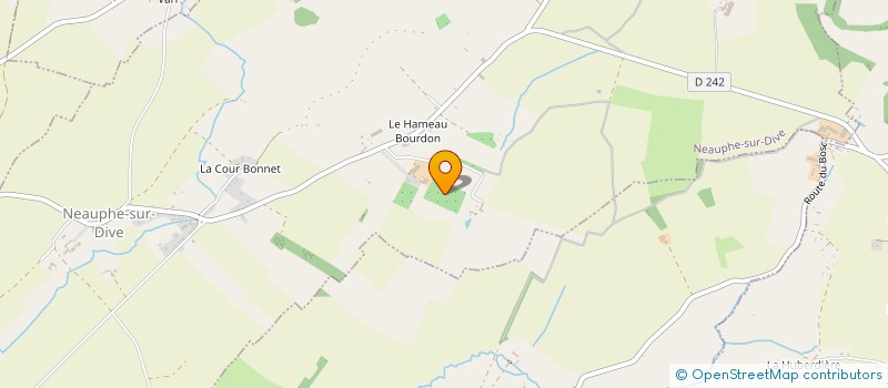 localisation de l'entreprise GAEC DE MONTIGNY à NEAUPHE-SUR-DIVE