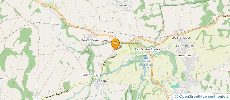 localisation de l'entreprise GAEC DE MONTJEUDI à OLBY