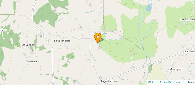 localisation de l'entreprise GAEC DE MORNAY à PALLUAU-SUR-INDRE