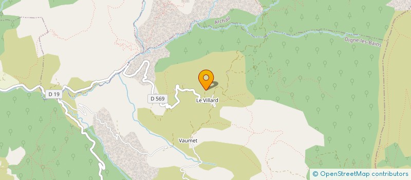 localisation de l'entreprise GAEC DE MOUIROUES à DIGNE-LES-BAINS