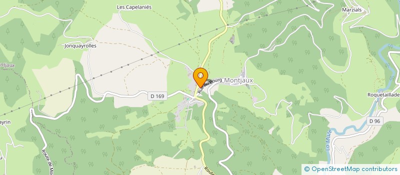 localisation de l'entreprise GAEC DE MOULERGUES à MONTJAUX