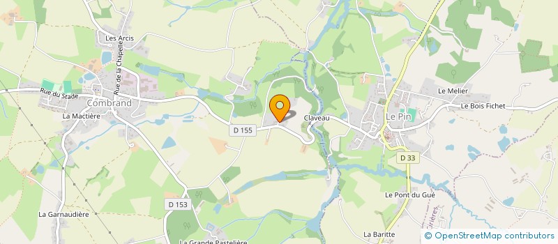 localisation de l'entreprise GAEC DE NAZARETH à BRETIGNOLLES