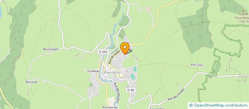 localisation de l'entreprise GAEC DE NEYREBROUSSE à CEZENS