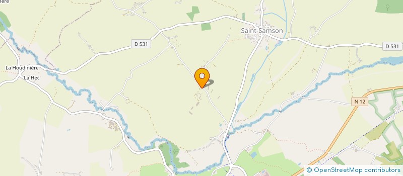 localisation de l'entreprise GAEC DE NOE MILLET à PRE-EN-PAIL-SAINT-SAMSON