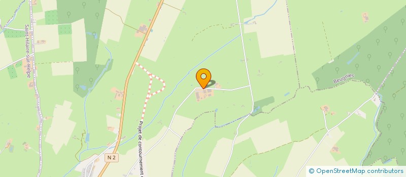 localisation de l'entreprise GAEC DE NOTRE DAME DU BOIS à BAS-LIEU
