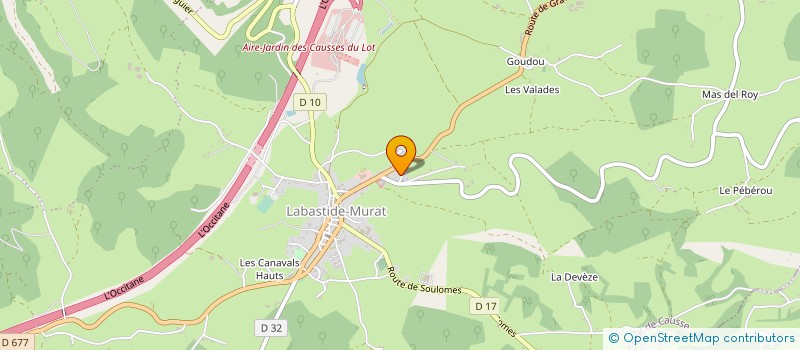 localisation de l'entreprise GAEC DE NOUGAYRAC à COEUR DE CAUSSE