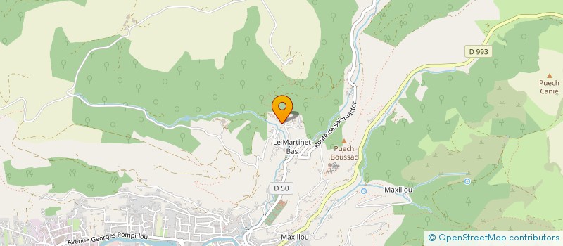 localisation de l'entreprise GAEC DE NOUGAYROLLES  ST-AFFRIQUE