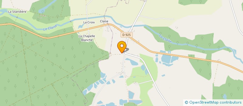 localisation de l'entreprise GAEC DE PECHELOCHE à VENDOEUVRES