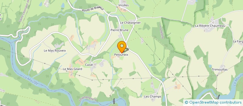 localisation de l'entreprise GAEC DE PELOUNEIX à CHAMPNETERY