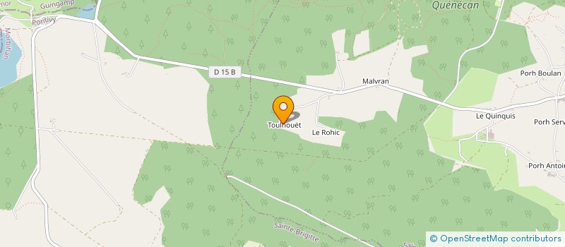 localisation de l'entreprise GAEC DE PENHOUEDO à CLEGUEREC