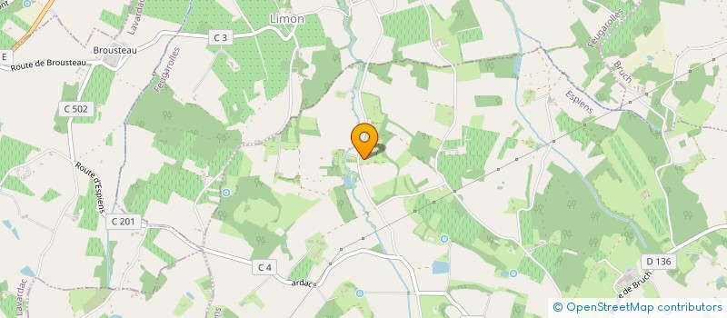 localisation de l'entreprise GAEC DE PETIT ROBERT  NERAC