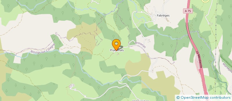 localisation de l'entreprise GAEC DE PRATBINALS  BOURGS SUR COLAGNE