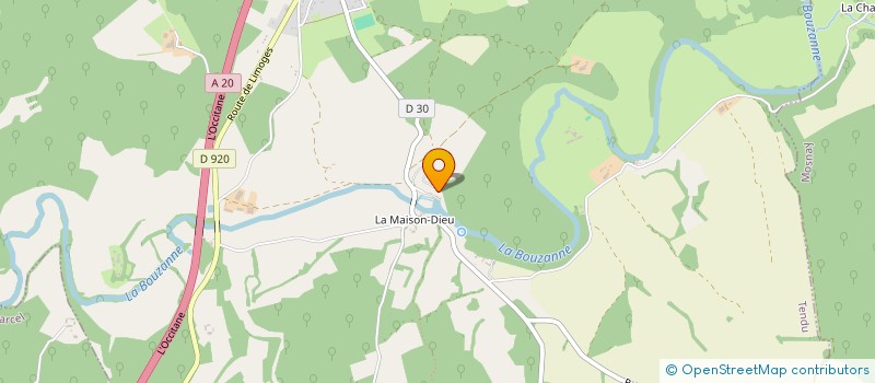 localisation de l'entreprise GAEC DE PRUNGET à TENDU