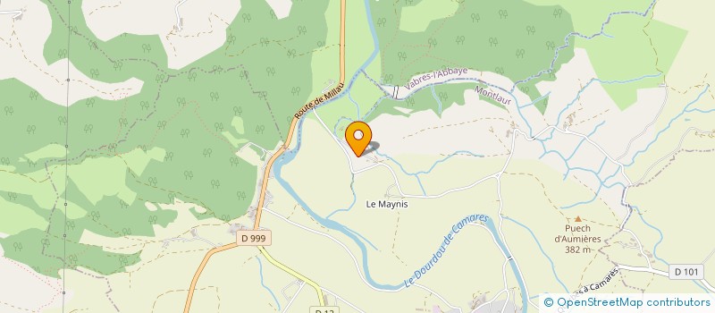 localisation de l'entreprise GAEC DE PUECH AUSSEL à MONTLAUR