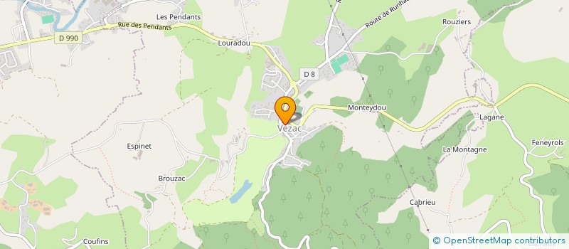 localisation de l'entreprise GAEC DE PUY BASSET à CARLAT