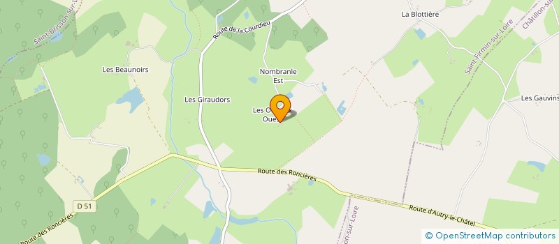 localisation de l'entreprise GAEC DE QUAPEL  PIERREFITTE-ES-BOIS