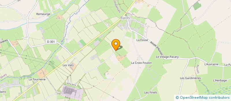 localisation de l'entreprise GAEC DE RAIDS à RAIDS