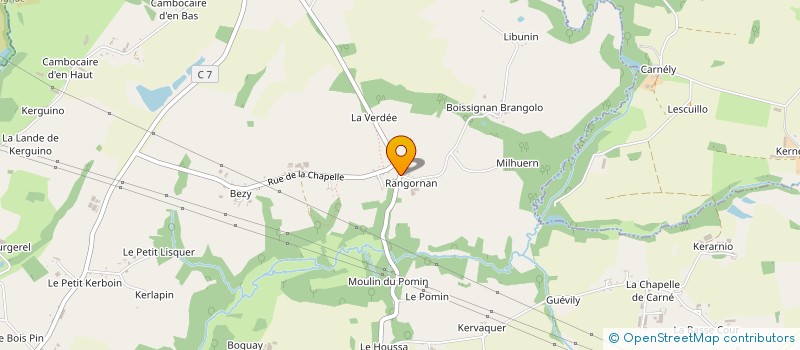 localisation de l'entreprise GAEC DE RANGORNAN à NOYAL-MUZILLAC