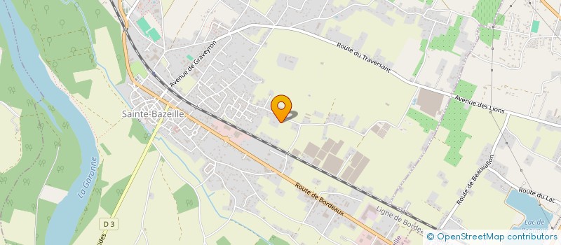 localisation de l'entreprise GAEC DE RAULET à SAINTE-BAZEILLE