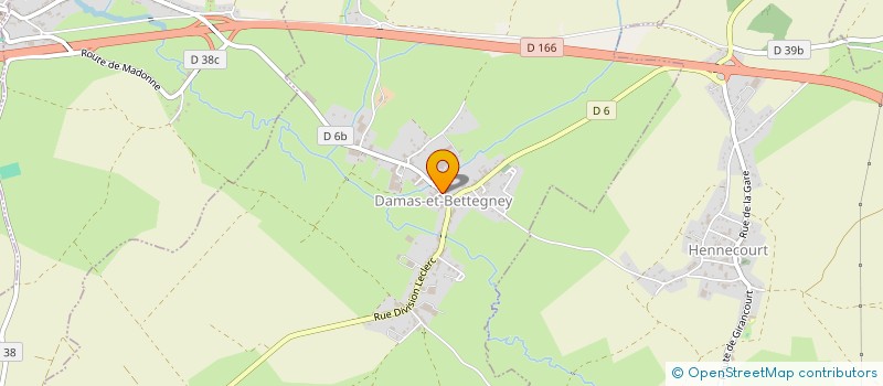 localisation de l'entreprise GAEC DE REVION  BAZEGNEY