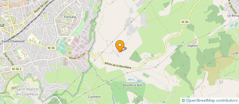 localisation de l'entreprise GAEC DE ROMILIE à SAINT-PAUL-EN-JAREZ