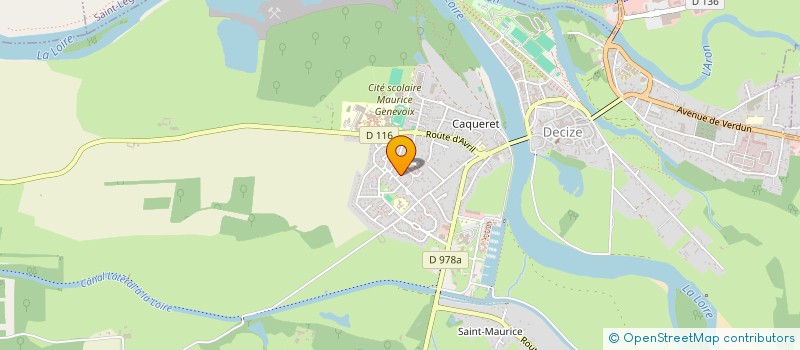 localisation de l'entreprise GAEC DE ROSIERES  SOUGY-SUR-LOIRE