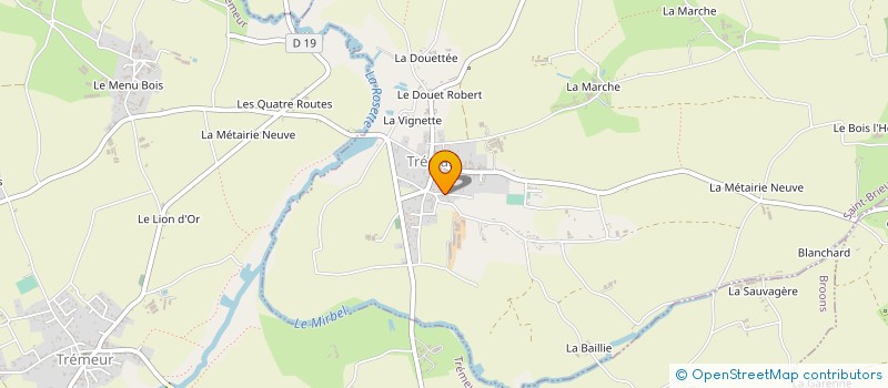 localisation de l'entreprise GAEC DE ROUAIVILLE à PLUMAUGAT