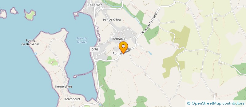 localisation de l'entreprise GAEC DE RUMAIN à PLOUGASNOU