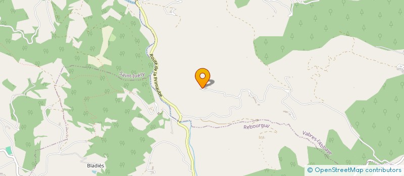 localisation de l'entreprise GAEC DE SALVAGNAC  VABRES-L ABBAYE