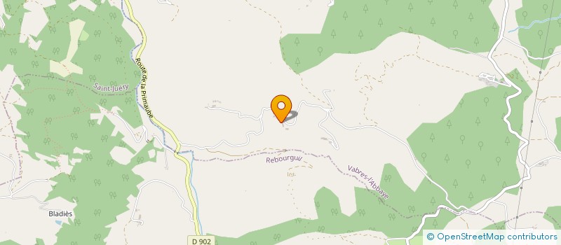 localisation de l'entreprise GAEC DE SARRADIALS  VABRES-L ABBAYE