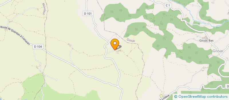 localisation de l'entreprise GAEC DE SENEGAS à CAMARES