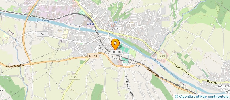 localisation de l'entreprise GAEC DE SERGI à CREST