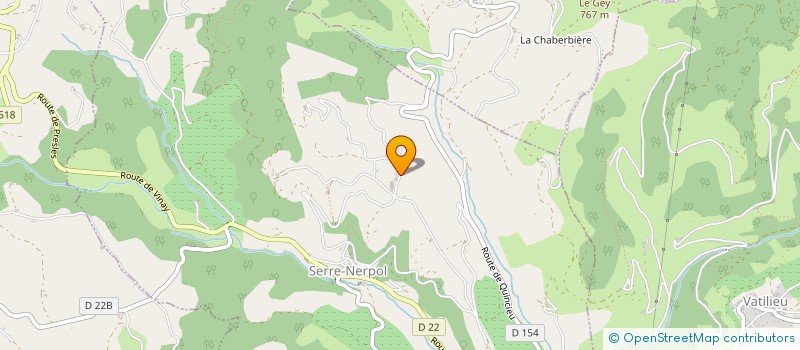 localisation de l'entreprise GAEC DE SERRE à SERRE-NERPOL