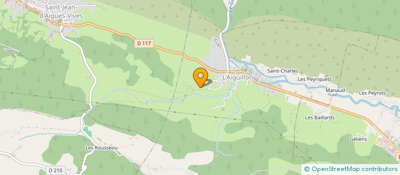 localisation de l'entreprise GAEC DE SOULEILLA à L'AIGUILLON
