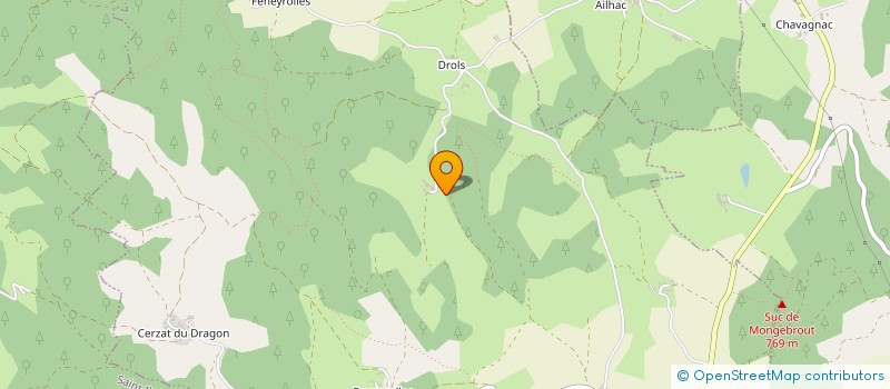 localisation de l'entreprise GAEC DE SOULEYTE  SAINT-PRIVAT-DU-DRAGON