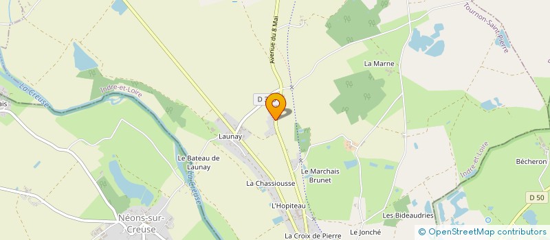 localisation de l'entreprise GAEC DE ST CRESPIN à CHAMBON
