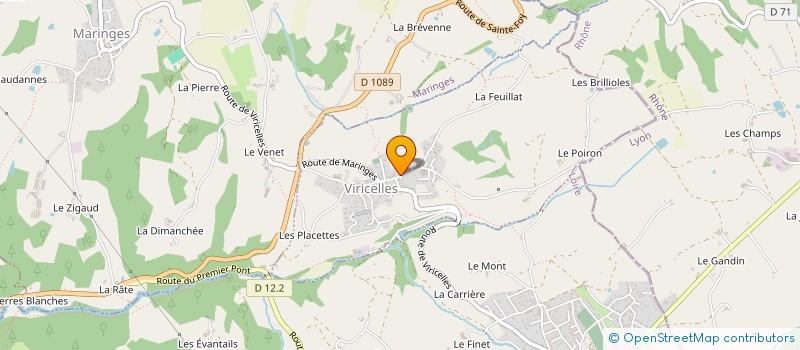 localisation de l'entreprise GAEC DE SYLYVES à MARINGES
