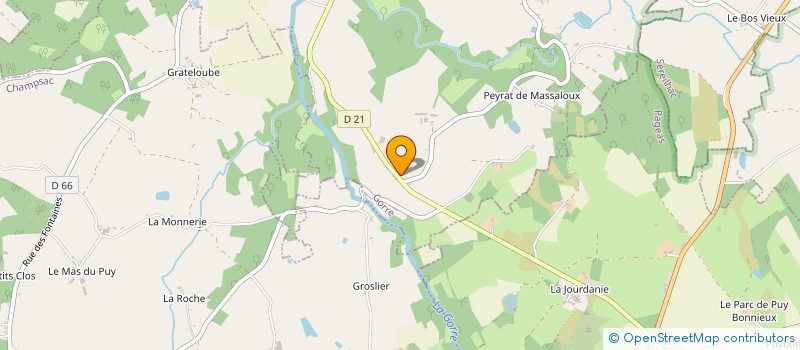 localisation de l'entreprise GAEC DE TEYFON à GORRE