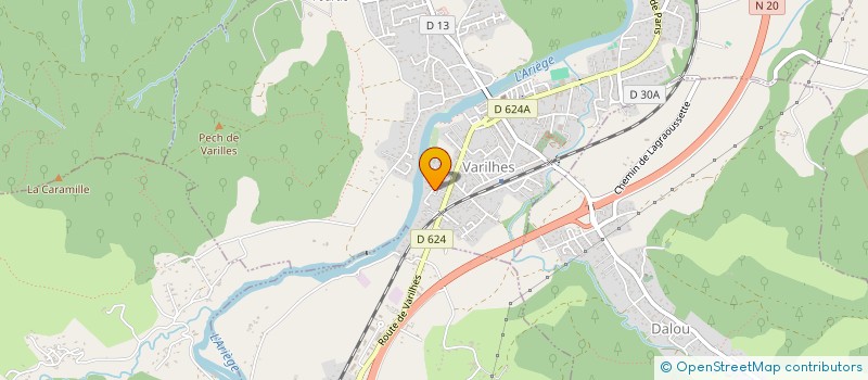 localisation de l'entreprise GAEC DE TIMBALAS à VENTENAC