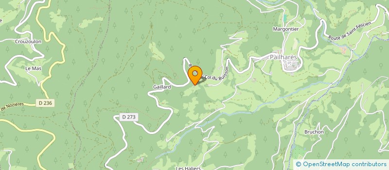 localisation de l'entreprise GAEC DE TISSERON à PAILHARES
