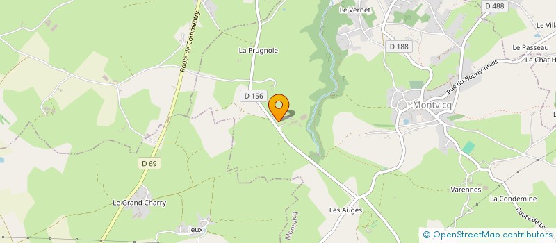 localisation de l'entreprise GAEC DE TIZON à MONTVICQ