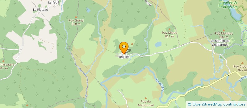 localisation de l'entreprise GAEC DE TOULAID  SAINT-MERD-LES-OUSSINES