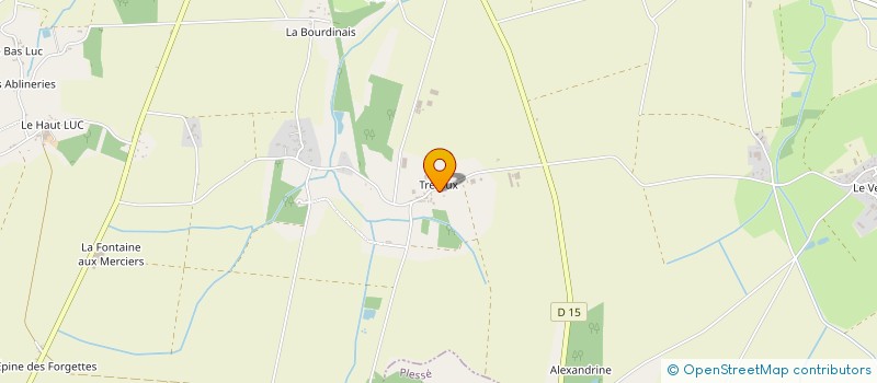 localisation de l'entreprise GAEC DE TREFOUX à GUEMENE-PENFAO